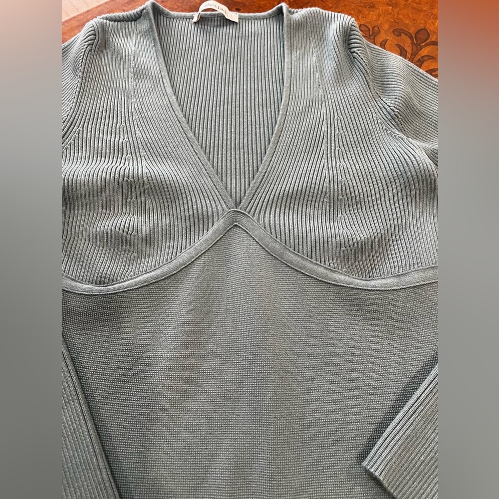 Abercrombie & Fitch corset style Ribbed Bodysuit size L